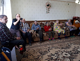 В местном приюте для пожилых людей ст. Боковской состоялся пасхальный концерт