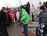 В прощеное воскресенье на площади перед Донским храмом г. Новошахтинска состоялись народные гуляния, посвященные Масленице