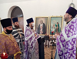 В день памяти Марии Египетской в храме Архистратига Михаила хутора Елкин состоялось соборное служение Багаевского благочиния