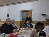Занятие воскресной школы для взрослых проведено в ДК им. М.П.Чиха поселка Майского