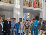 В праздник Успения Пресвятой Богородицы Миллерово посетил донской депутат Вячеслав Василенко   