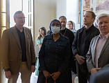 Делегация международных христианских организаций ознакомилась с помощью беженцам в Шахтинской епархии