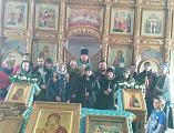 Праздник Сретения Господня и День православной молодежи в Донском храме г. Новошахтинска