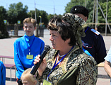 IV епархиальный фестиваля семей, посвященный Дню семьи, любви и верности прошел на Соборной площади в городе Шахты