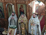 Божественной литургией и литией почтили память местночтимого исповедника Христова и подвижника Донбасса иеромонаха Серафима (Калинина)