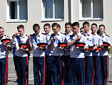«Последний звонок» в Шахтинском генерала Я.П. Бакланова казачьем кадетском корпусе