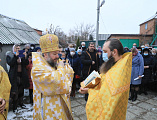 В престольный праздник Преосвященнейший епископ Симон совершил Божественную литургию в храме святого апостола Андрея Первозванного г. Миллерово