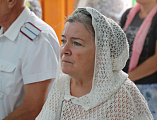 Епископ Симон возглавил молитву у святынь в старинном казачьем храме святителя Николая Чудотворца станицы Еланской