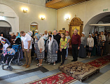В день памяти святых Петра и Февронии Муромских Преосвященнейший епископ Симон совершил Божественную литургию в храме Донской иконы Божией Матери г. Новошахтинска