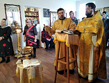 Новогодний молебен в центральном храме Кашарского благочиния