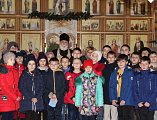 Рождественские святки в храме преподобного Серафима Саровского х. Красновка Каменское Благочиния