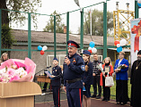 Протоиерей Сергий Сергошин принял участие в торжественной линейке
