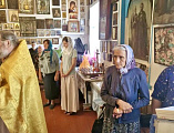 Соборное богослужение в честь праздника церковного новолетия в станице Советской
