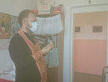 Протоиерей Роман Мясников с пастырским визитом посетил дом престарелых в пос. Садовый