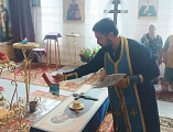 В храме хутора Талловеров отметили престольный праздник Успения Пресвятой Богородицы