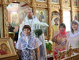 Прихожане храма Донской иконы Богородицы г. Новошахтинска поздравили протоиерея Романа Амплеева с 18-й годовщиной иерейской хиротонии