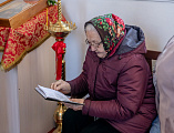 Преосвященнейший Симон совершил Божественную литургию и хиротонию во пресвитеры в храме великомученика Георгия Победоносца хутора Лихой