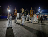 Светлое Христово Воскресение встретили в Покровском кафедральном соборе города Шахты