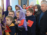 Преосвященнейший епископ Симон с архипастырским визитом посетил Чернышевское благочиние