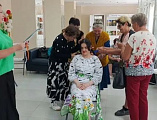 В Кашарском районе прошла развлекательная программа для пожилых людей «Традиции на Троицу»