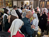 Шахтинскую епархию посетила великая святыня – ковчег с частью пояса Пресвятой Богородицы
