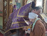 В Донском храме г. Новошахтинска поздравили прихожан, достигших «возраста духовной мудрости»