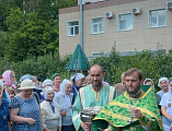 В храме блаженной Ксении Петербургской торжественно отметили престольный праздник