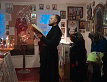 Праздничная Божественная литургия в селе Лысогорка