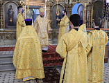 Епископ Шахтинский и Миллеровский Симон с архипастырским визитом посетил Донецкое Успенское архиерейское подворье