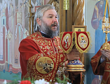 В пятницу Светлой седмицы Преосвященнейший епископ Симон с архипастырским визитом посетил храм Донской иконы Божией Матери г. Новошахтинска
