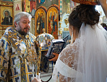 Епископ Шахтинский и Миллеровский Симон совершил таинство Венчания