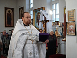 В Димитриевскую родительскую субботу епископ Шахтинский и Миллеровский Симон совершил Литургию и панихиду в храме Архистратига Михаила г. Новошахтинска
