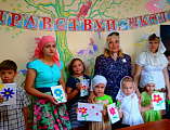 Завершил свою работу воскресный лагерь «Державный» при храме Державной иконы Божией Матери Донецкого благочиния