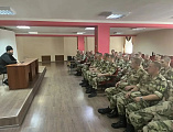 Духовно-нравственная беседа прошла с военнослужащими войсковой части 3033