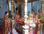 В храме Свято-Успенского архиерейского подворья состоялось соборное богослужение духовенства Донецкого благочиния