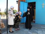 Преосвященнейший епископ Симон с архипастырским визитом посетил храм Архистратига Михаила пос. Соколово-Кундрюченский г. Новошахтинска