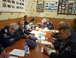 Клирики Шахтинской епархии приняли участие в работе Совета Атаманов Донецкого округа прошедшего в г. Зверево