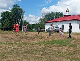 В воскресной школе села Первомайского прошло занятие, посвящённое Дню России и Дню всех святых