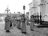 Преосвященнейший епископ Симон сослужил Предстоятелю Русской Церкви за освящением кафедрального собора Рождества Пресвятой Богородицы г. Ростова-на-Дону