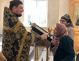 В День памяти иконы Божией Матери Споручница грешных в Державном храме г. Донецка состоялось говение духовенства и соборное богослужение