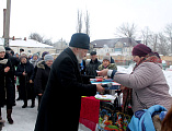 Народными гуляньями открыли масленичную неделю в приходе великомученика и целителя Пантелеимона г. Гуково