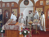 В храме Рождества Христова станицы Митякинской прошло соборное богослужение духовенства Тарасовского благочиния
