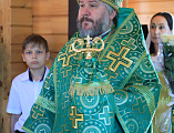 Преосвященнейший епископ Симон совершил Божественную литургию и диаконскую хиротонию