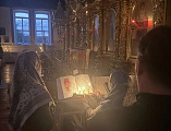 В храме великомученика Георгия Победоносца совершена служба древним чином
