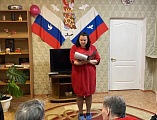 Пасхальную радость донесли дети и их родители до насельников Цента социального обслуживания для лиц пожилого возраста и инвалидов в городе Гуково