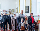 Преосвященнейший Симон совершил Божественную литургию и хиротонию во пресвитеры в храме великомученика Георгия Победоносца хутора Лихой