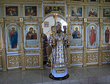 В Неделю 3-ю Великого поста, Крестопоклонную, Преосвященнейший епископ Симон совершил Божественную литургию в храме в честь Святой Троицы хут. Ягодинка