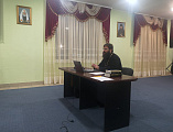 Настоятель Покровского кафедрального собора иерей Александр Теличкин первой лекцией открыл двухгодичные «Просветительские курсы» при Покровском кафедральном соборе города Шахты