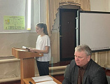 Настоятель храма святого великомученика Георгия Победоносца п. Новозарянский принял участие во встрече с молодежным активом Мокрологского поселения