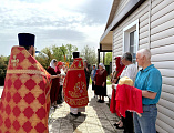 Приход молитвенного дома в честь Иверской иконы Божией Матери хутора Чирский Советского района отметил престольный день